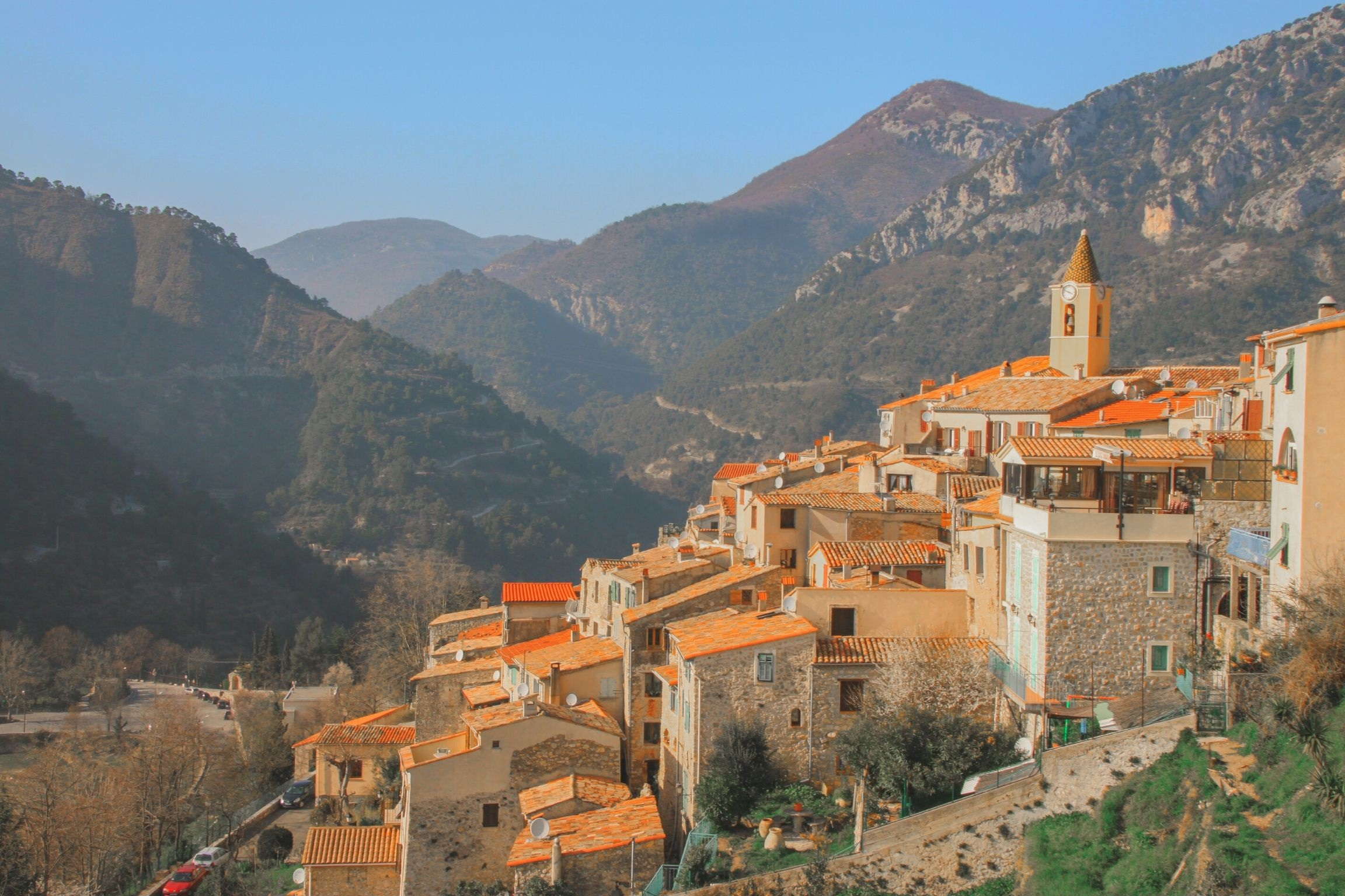Cote d'Azur hidden gems, Sainte-Agnès, France