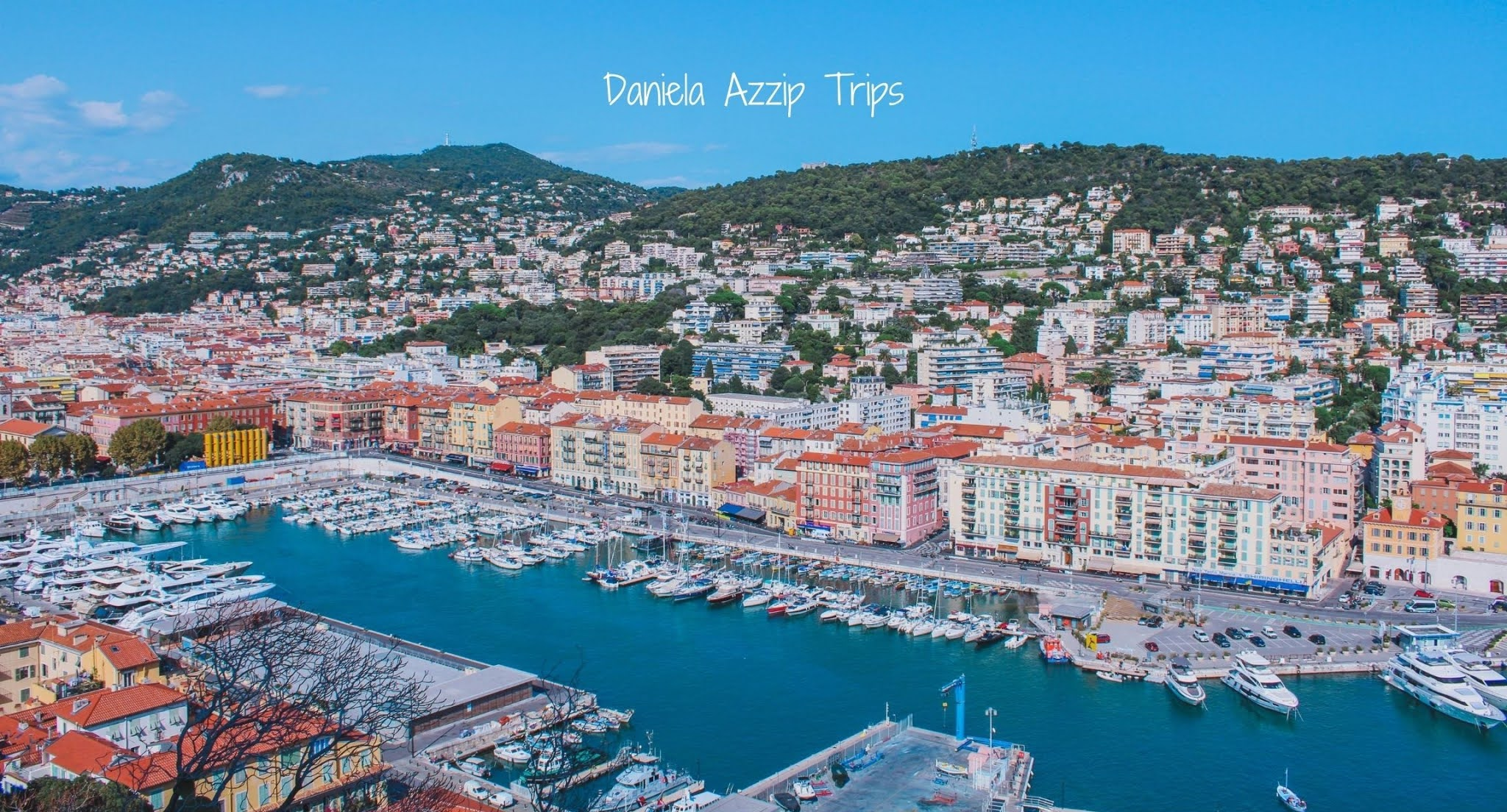 What to see in Nice - Nice's Old Port from Castle Hill