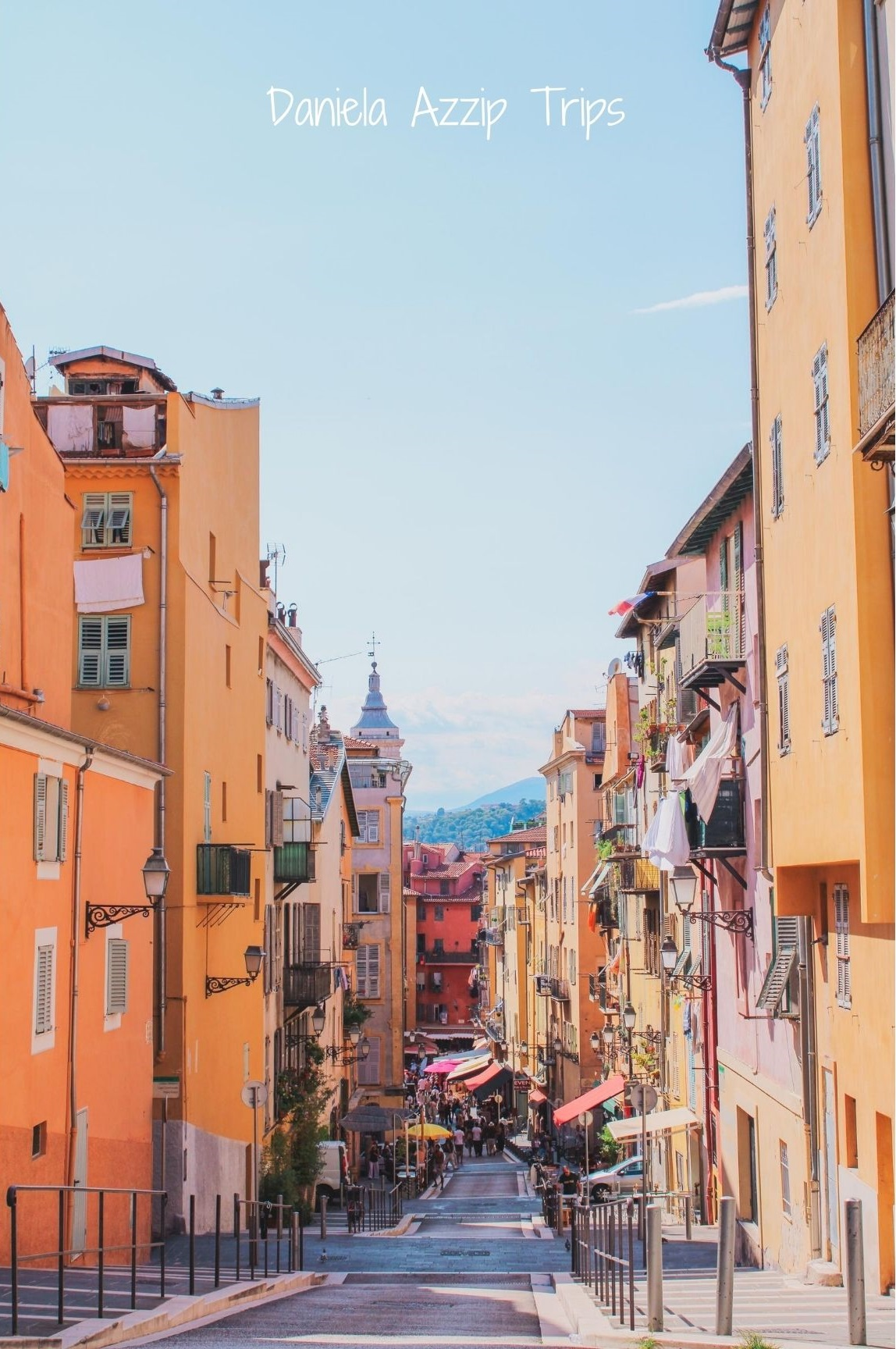 Nice's old town, France