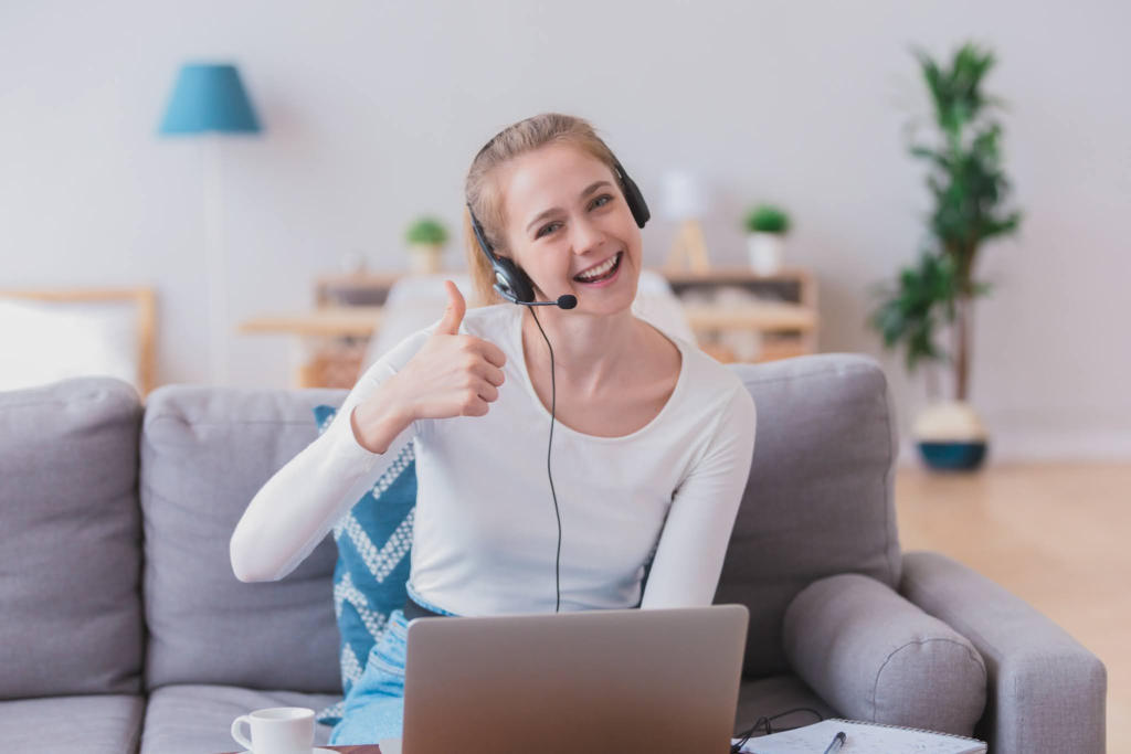 Costumer support and service representatives can earn money while travelling due to their remote work