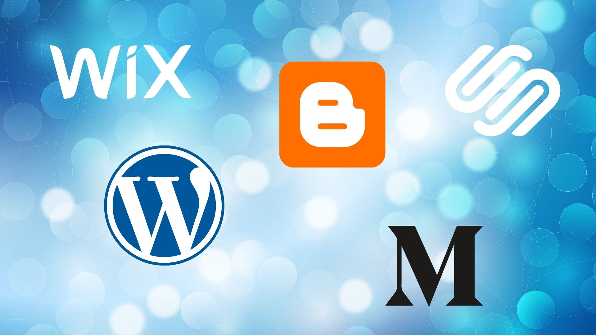 Decide on your blogging platform (Wix, Blogger, Wordpress, Medium, Squarespace)