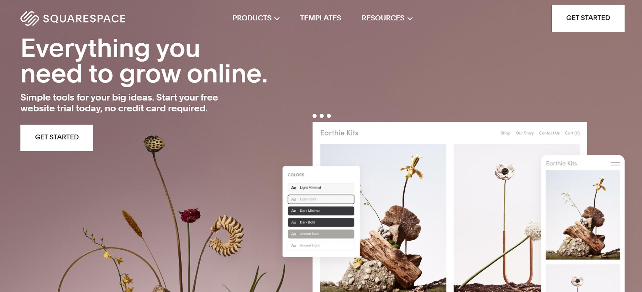 Some consider Squarespace the best platform for travel blogging