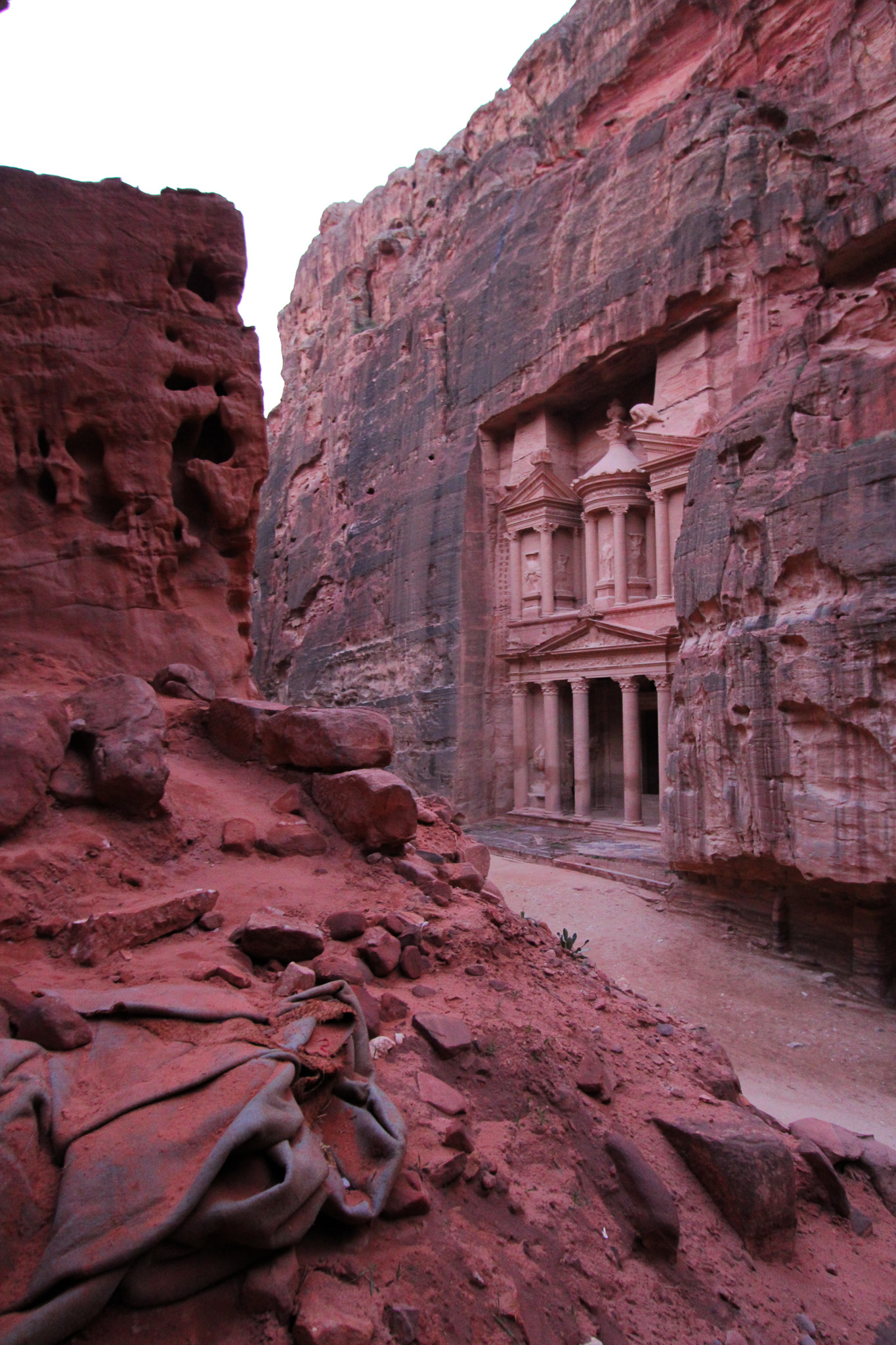 Petra is one of the top places to visit in Jordan, for obvious reasons. This UNESCO World Heritage Site is a city carved by the Nabataeans