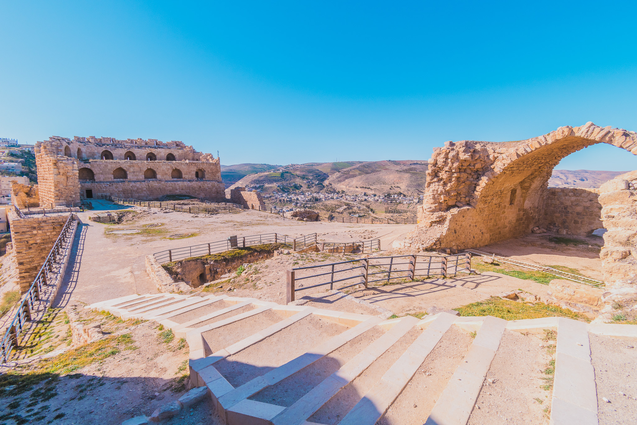 Al-Karak Castle (Karak or Kerak) ia one of the Jordan Hidden Gem Castles