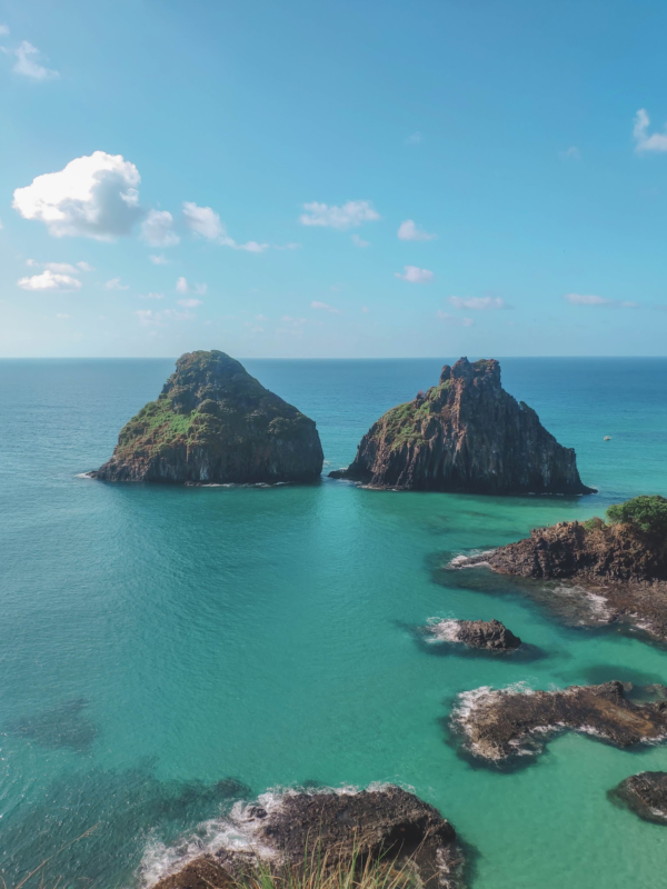 Guide to Fernando de Noronha Beaches - Morro Dois Irmãos from Forte São João Batista dos Dois Irmãos