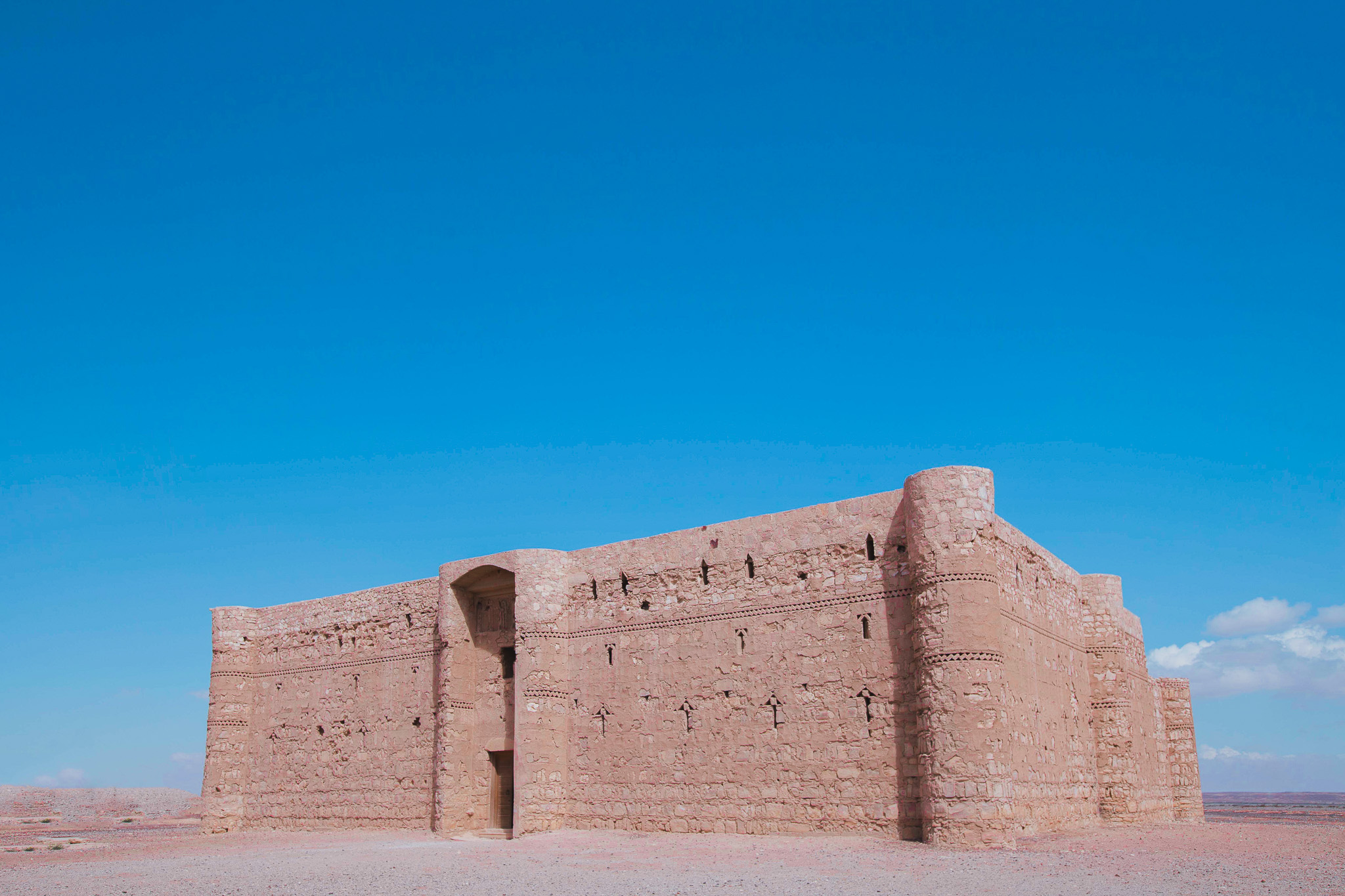 Qasr al-Kharana, a desert castle in Jordan