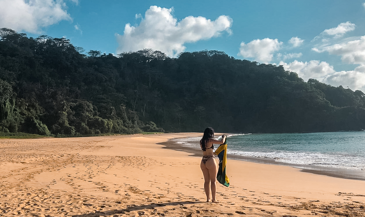 Sancho Beach in Fernando de Noronha