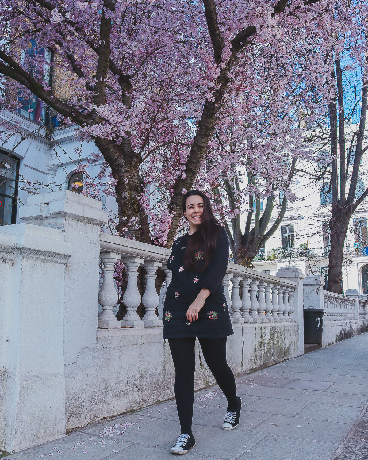 where to find cherry blossoms in London - 107 Hereford Road