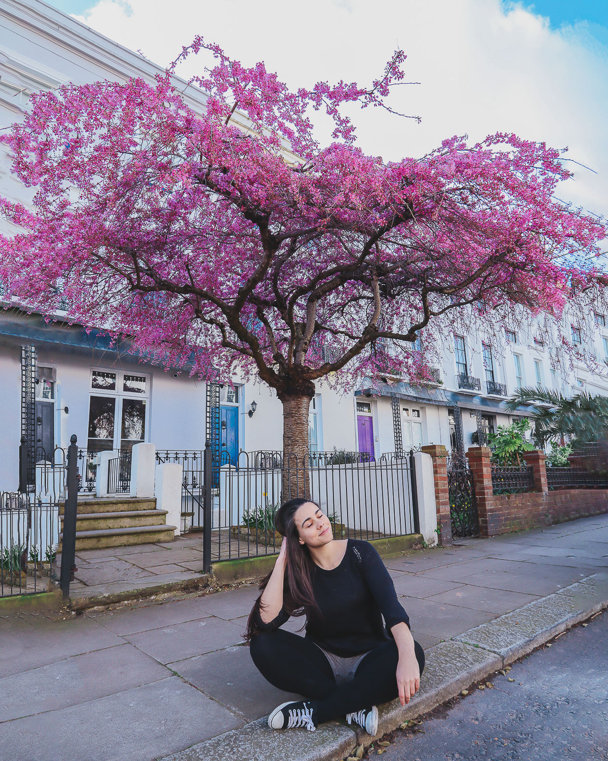 where to find tree blossoms in London - 34 Northumberland Pl