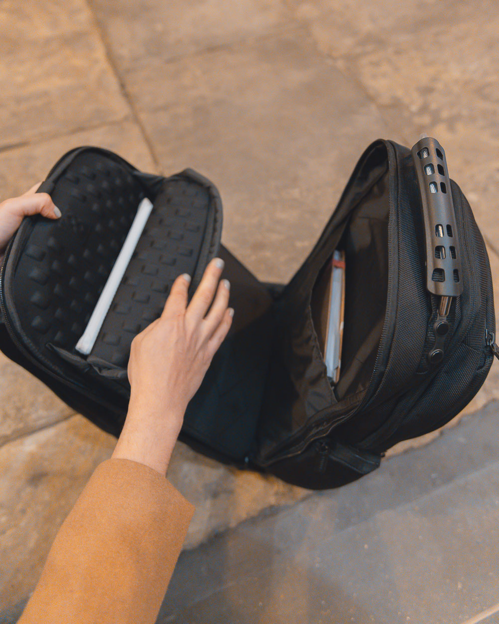 Level 8 Atlas Laptop Backpack Padded Compartment